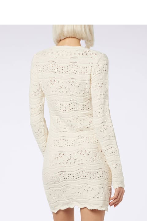 Homeware MC2 Saint Barth Woman Cotton Knit Mini Dress Imany
