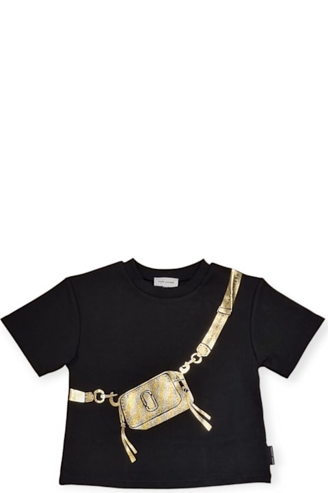 Little Marc Jacobs for Kids Little Marc Jacobs Bag Printed Jersey T-shirt