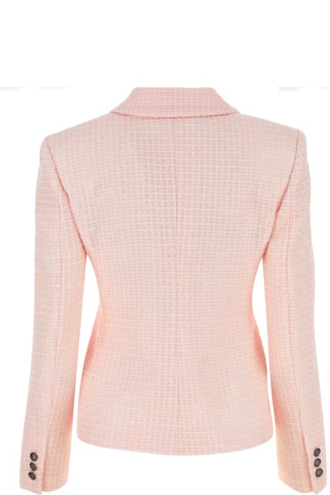 Homeware Alessandra Rich Light Pink Tweed Blazer