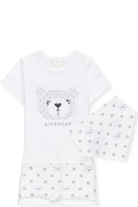 Givenchy for Baby Boys Givenchy Cotton Three-piece Set