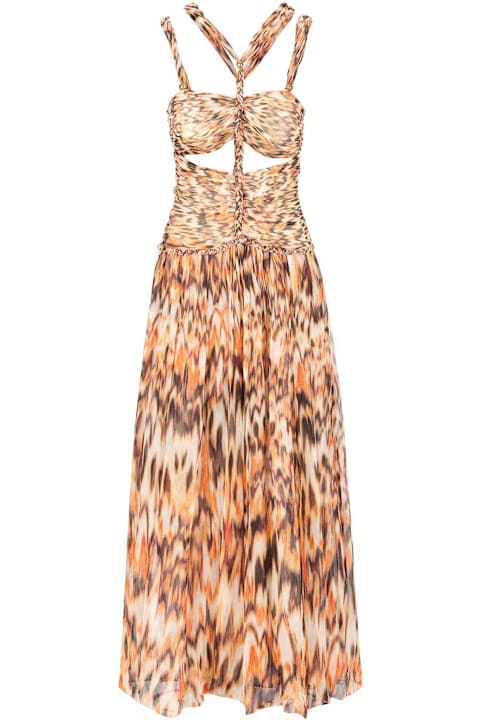 Isabel Marant Dresses for Women Isabel Marant Rafael Abstract Patterned Maxi Dress