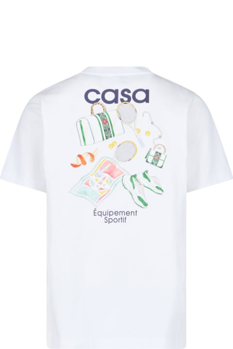 ウィメンズ新着アイテム Casablanca 'equipement Sportif' T-shirt
