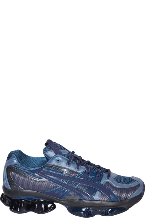 Shoes for Men Asics Us5s Quantum-kin Blue/brown Sneakers