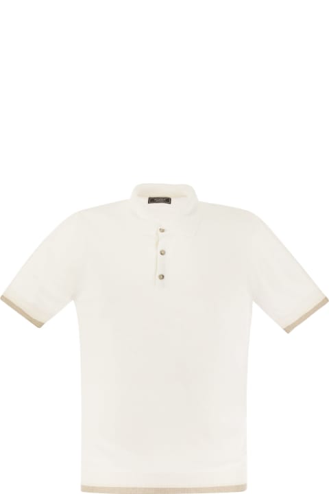Peserico for Men Peserico Linen And Cotton Yarn Jersey