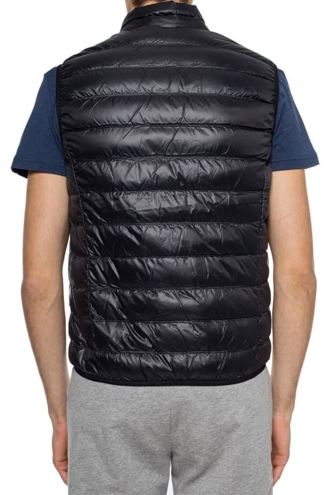 Quilted Vest With Logo