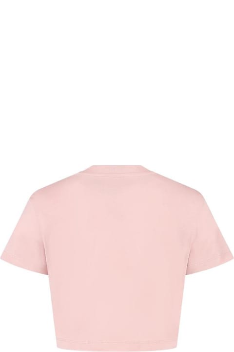 Fendi T-Shirts & Polo Shirts for Girls Fendi Jersey Crewneck T-shirt