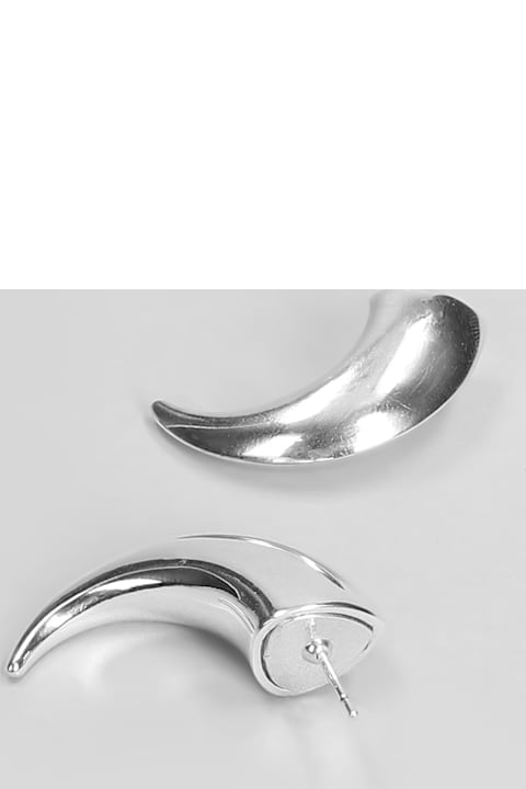 Marine Serre Earrings for Women Marine Serre In Silver Brass