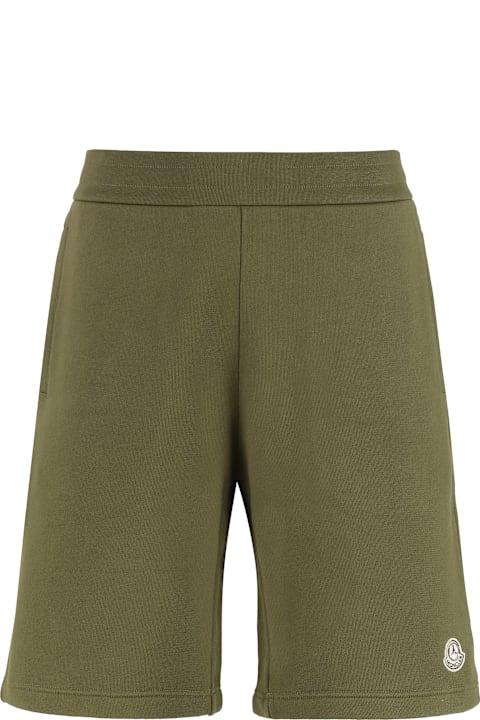Pants for Men Moncler Genius 3 Moncler X Mercedes-benz By Nigo - Cotton Bermuda Shorts
