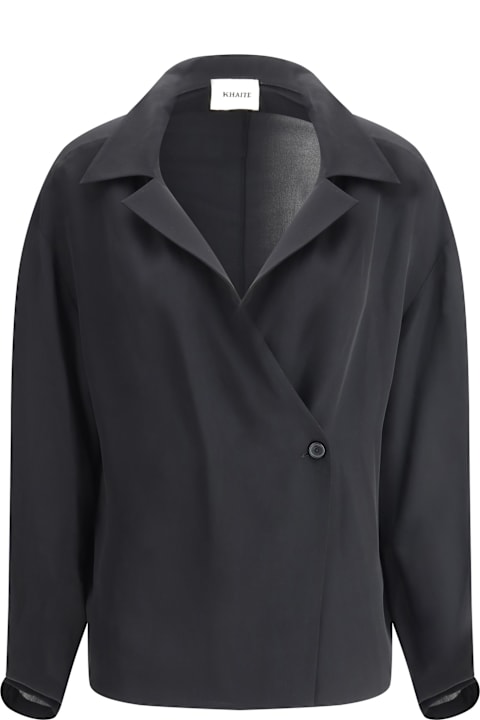 Khaite Coats & Jackets for Women Khaite Ashton Shirt