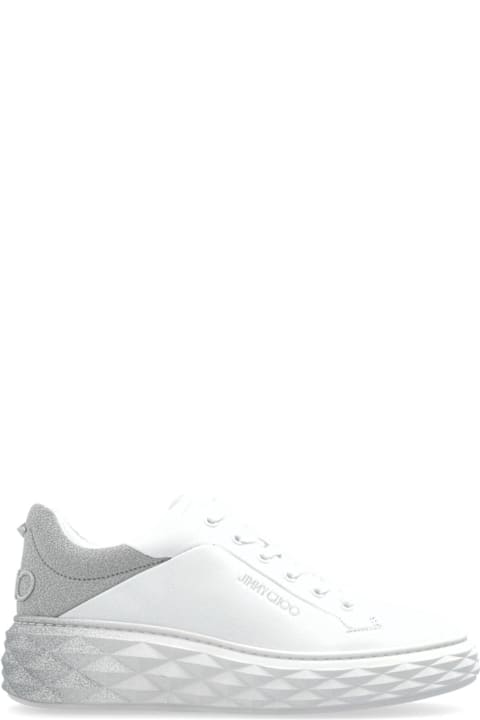 Homeware Jimmy Choo Diamond Maxi Glitter Trainers