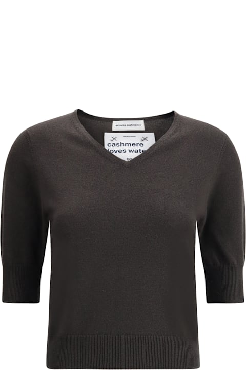 Extreme Cashmere Clothing for Women Extreme Cashmere Short-sleeved Sweater