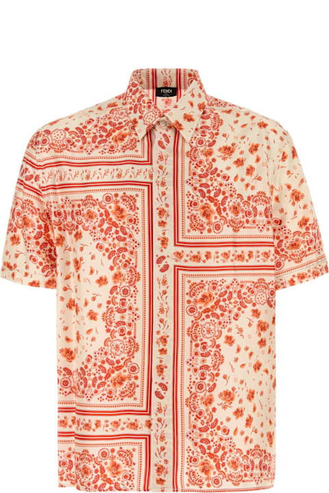 Homeware Fendi Printed Silk Shirt