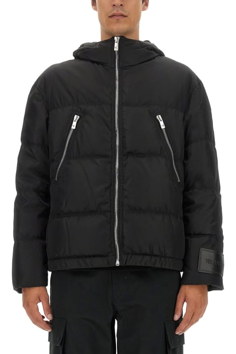 Coats & Jackets for Men Versace Padded Nylon Jacket