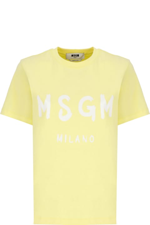 Clothing for Women MSGM T-shirt With Logo