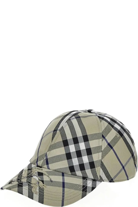Burberry Hats for Men Burberry Check Baseball Cap