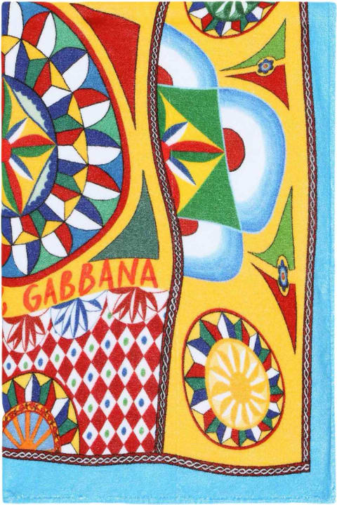 Accessories & Gifts for Kids Dolce & Gabbana Multicolor Beach Towel Unisex