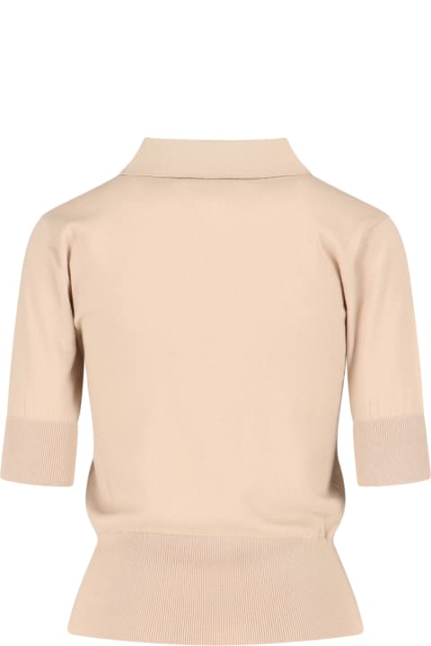 Extreme Cashmere Sweaters for Women Extreme Cashmere 'park' Knit Polo Shirt