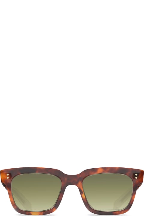 Arnie S Matte Dark Copper Tortoise-antique Gold Ii Sunglasses