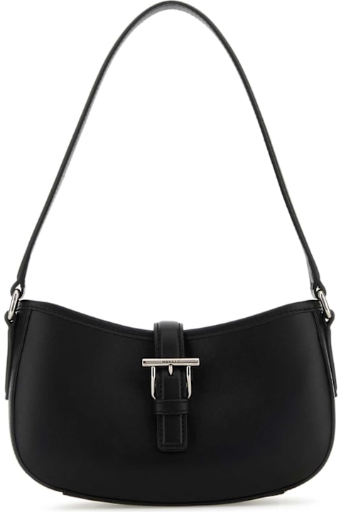 Homeware Alexander McQueen Black Leather Mini Shoulder Bag