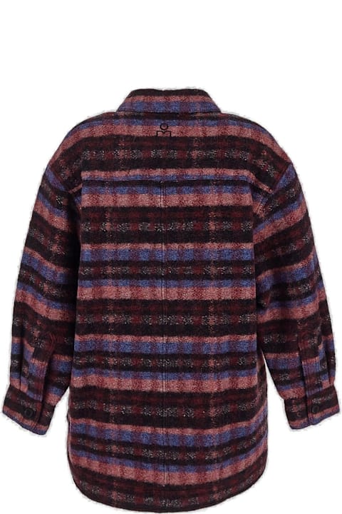 Clothing for Men Marant Étoile Harveli Checked Shirt Jacket