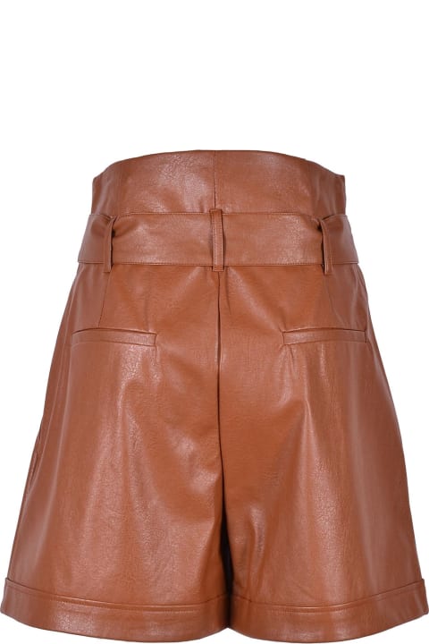 Women's Leather Shorts