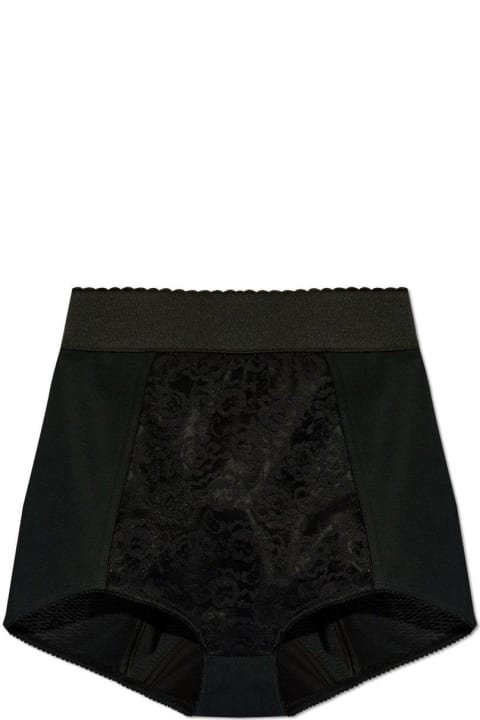 Underwear & Nightwear for Women Dolce & Gabbana High Waist Jacquard Shorts