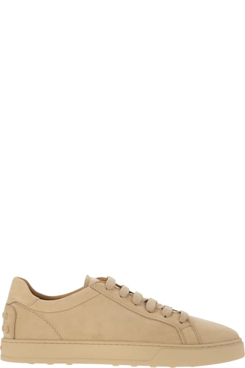 Tod's أحذية سنيكرز لـ القسم الرجالي Tod's Suede Leather Sneakers