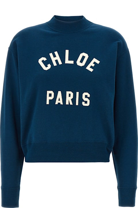 Chloé Fleeces & Tracksuits for Women Chloé Logo Sweatshirt