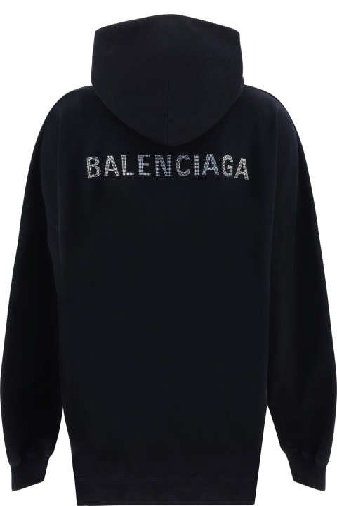 Fleeces & Tracksuits for Women Balenciaga Back Large Fit Hoodie