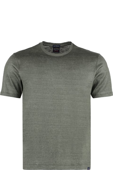 Homeware Paul&Shark Linen T-shirt