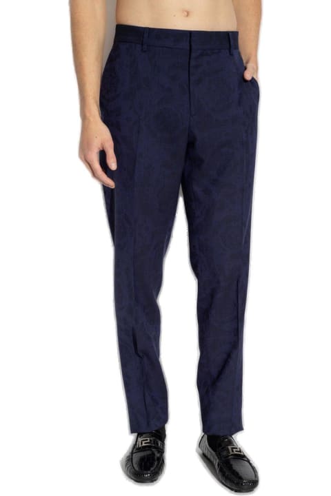 Versace Clothing for Men Versace Pleated Tailored Trousers