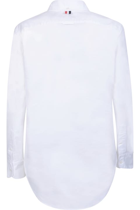 ウィメンズ Thom Browneのトップス Thom Browne 'classic Point Collar' Cotton Shirt