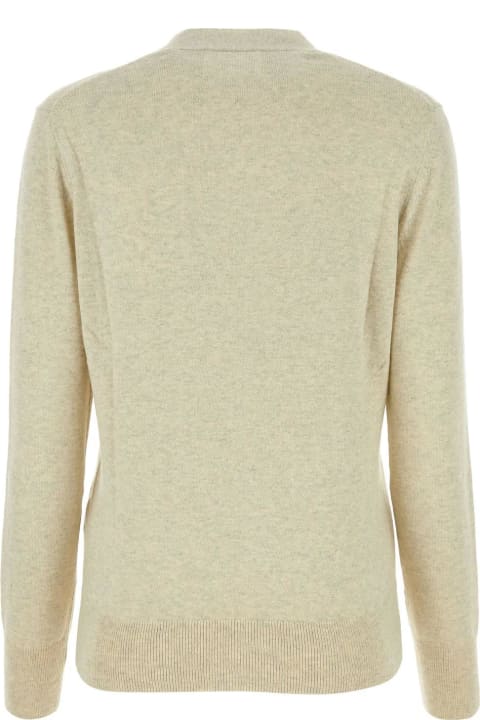 Marant Étoile Sweaters for Women Marant Étoile Cotton And Wool Cardigan With Melange Effect