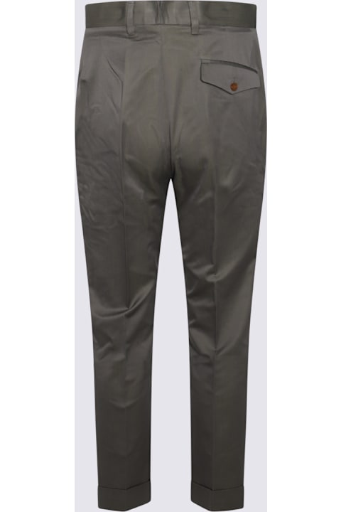 Vivienne Westwood Pants for Men Vivienne Westwood Grey Cotton Pants
