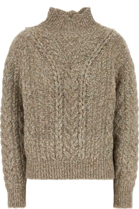 Homeware Marant Étoile Multicolor Stretch Cotton Blend Bolinea Sweater
