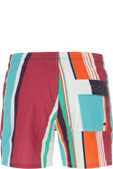 Swimwear for Men Etro Printed Nylon Swimming Shorts