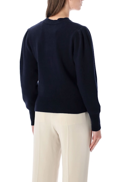 Homeware Marant Étoile Marant étoile Kelaya Wool-blend Puff-sleeve Sweater