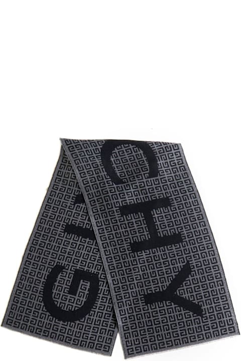 Givenchy Scarves for Men Givenchy Logo Detailed Scarf