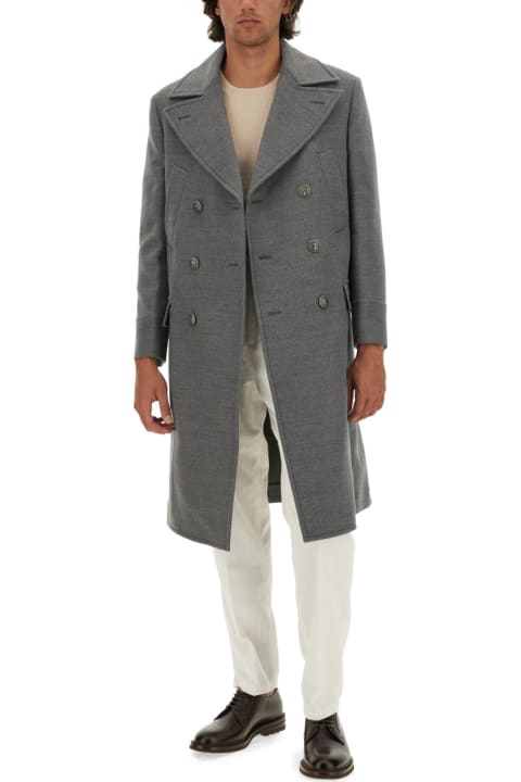 Homeware Brunello Cucinelli Double-breasted Long Coat
