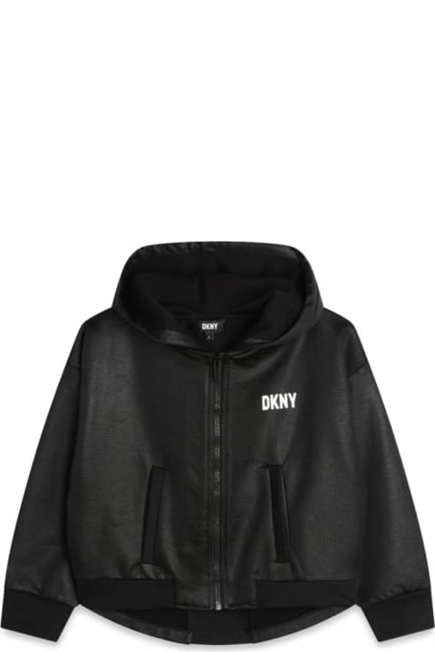ガールズ DKNYのニットウェア＆スウェットシャツ DKNY Cardigan