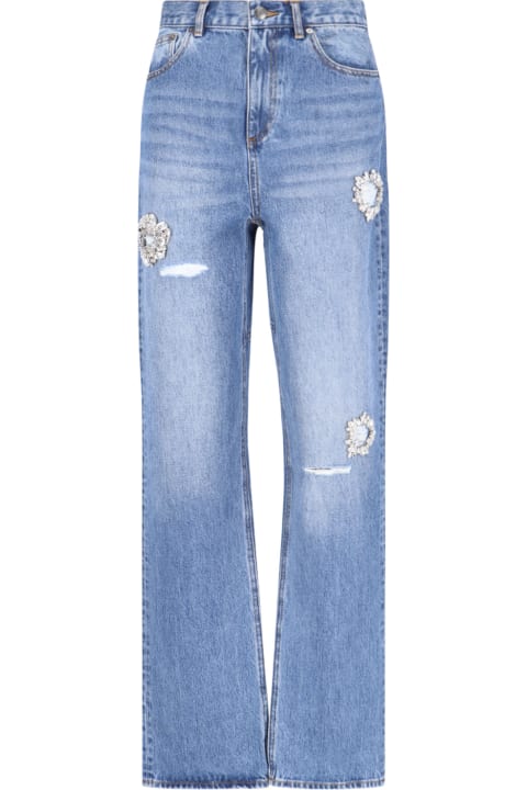 AREA Jeans for Women AREA Crystal Detail Jeans