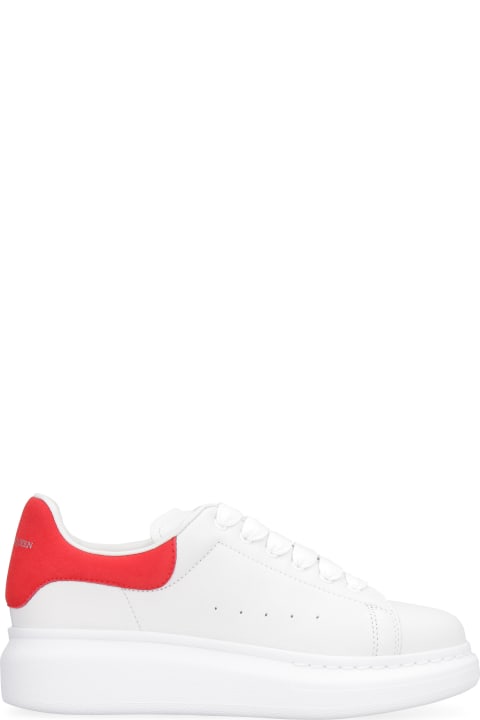 Sale for Kids Alexander McQueen Molly Leather Sneakers