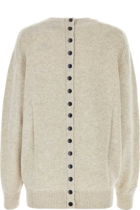 Sweaters for Women Isabel Marant Sand Wool Blend Oversize Lison Sweater