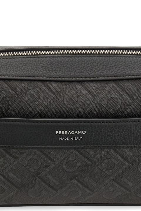 Ferragamo لـ Kids Ferragamo Monogram Crossbody Bag