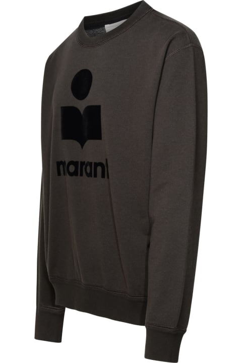 Homeware Isabel Marant Black Cotton Blend Sweatshirt