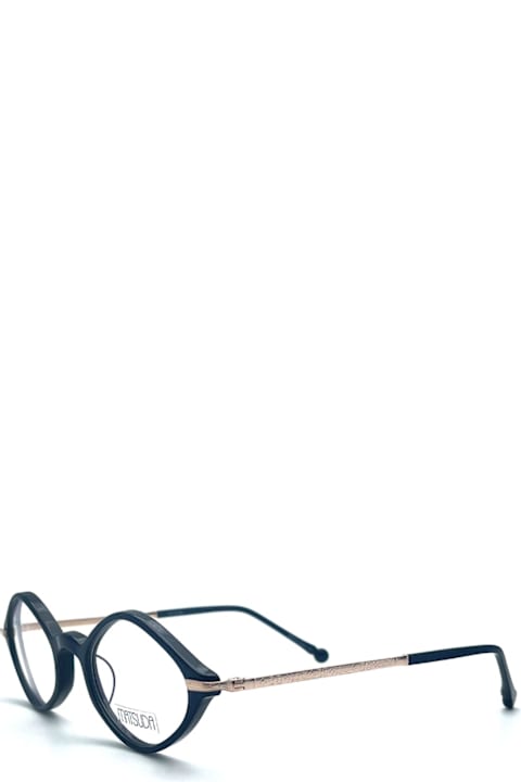 Matsuda Eyewear for Women Matsuda M2066 - Navy / Rose Gold Rx Glasses