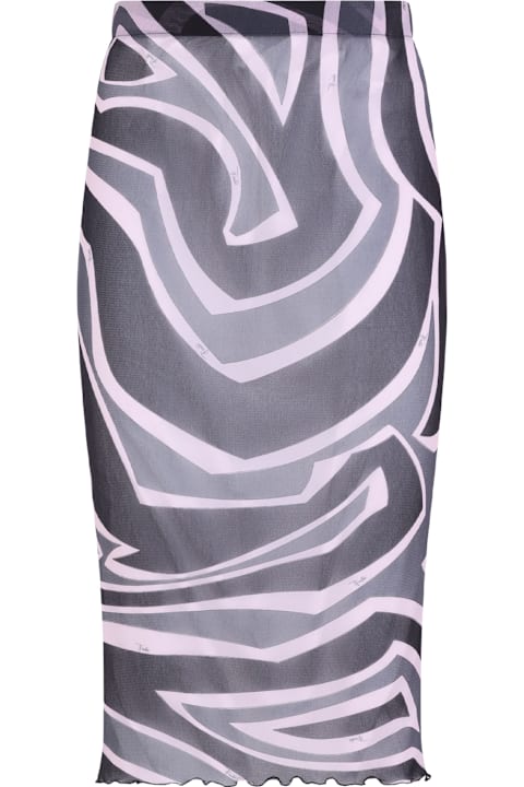 Homeware Pucci Tulle Midi Skirt