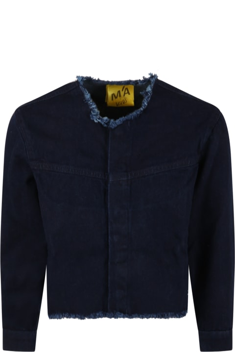 Marques'Almeida Coats & Jackets for Girls Marques'Almeida Blue Jacket For Girl