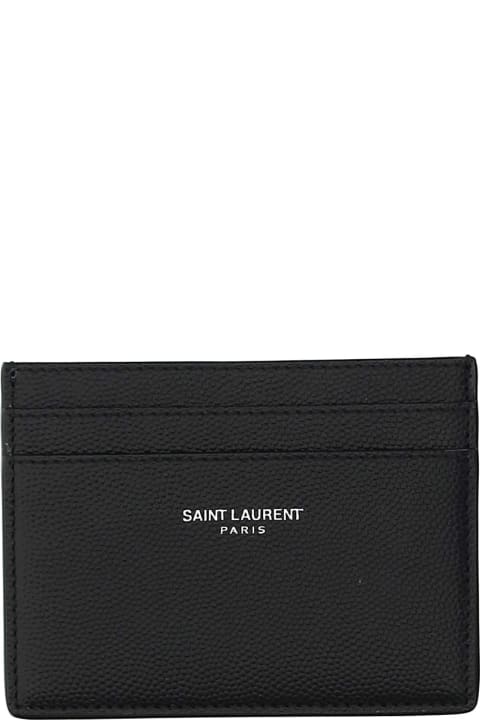 メンズ Saint Laurentの財布 Saint Laurent Credit Card Holder