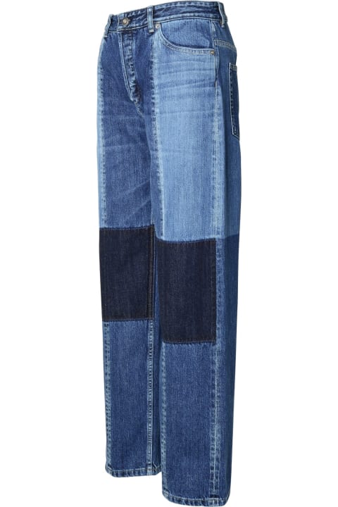 Jil Sander for Women Jil Sander Blue Cotton Jeans